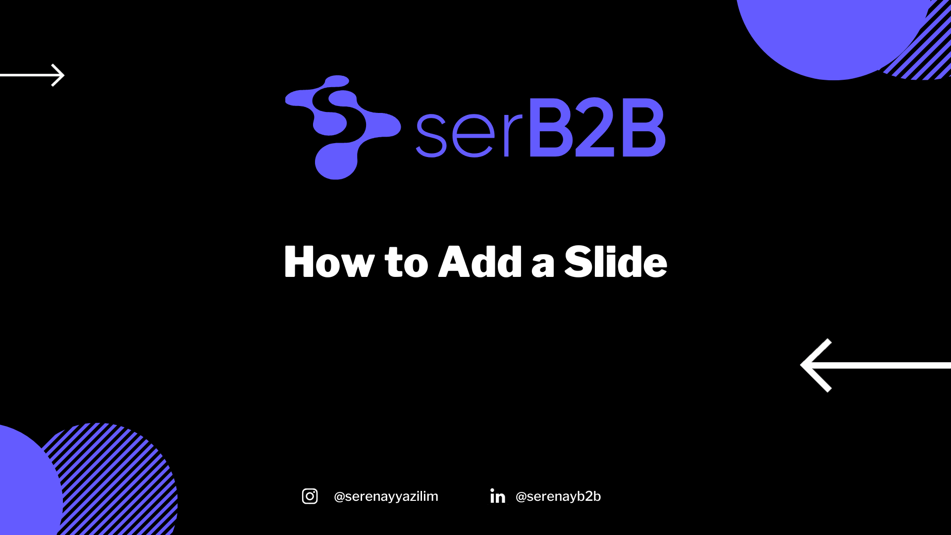 How to Add a Slide?