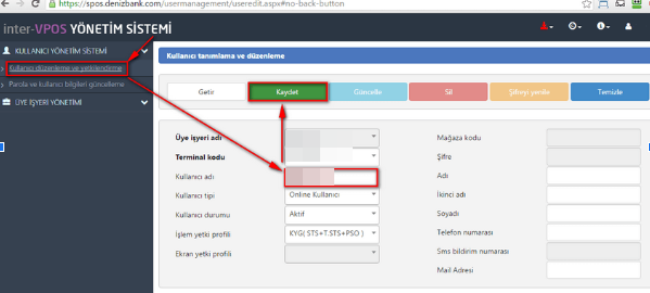 Giriş Ekranı