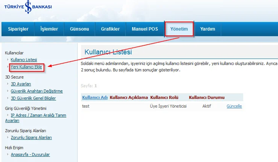 Giriş Ekranı